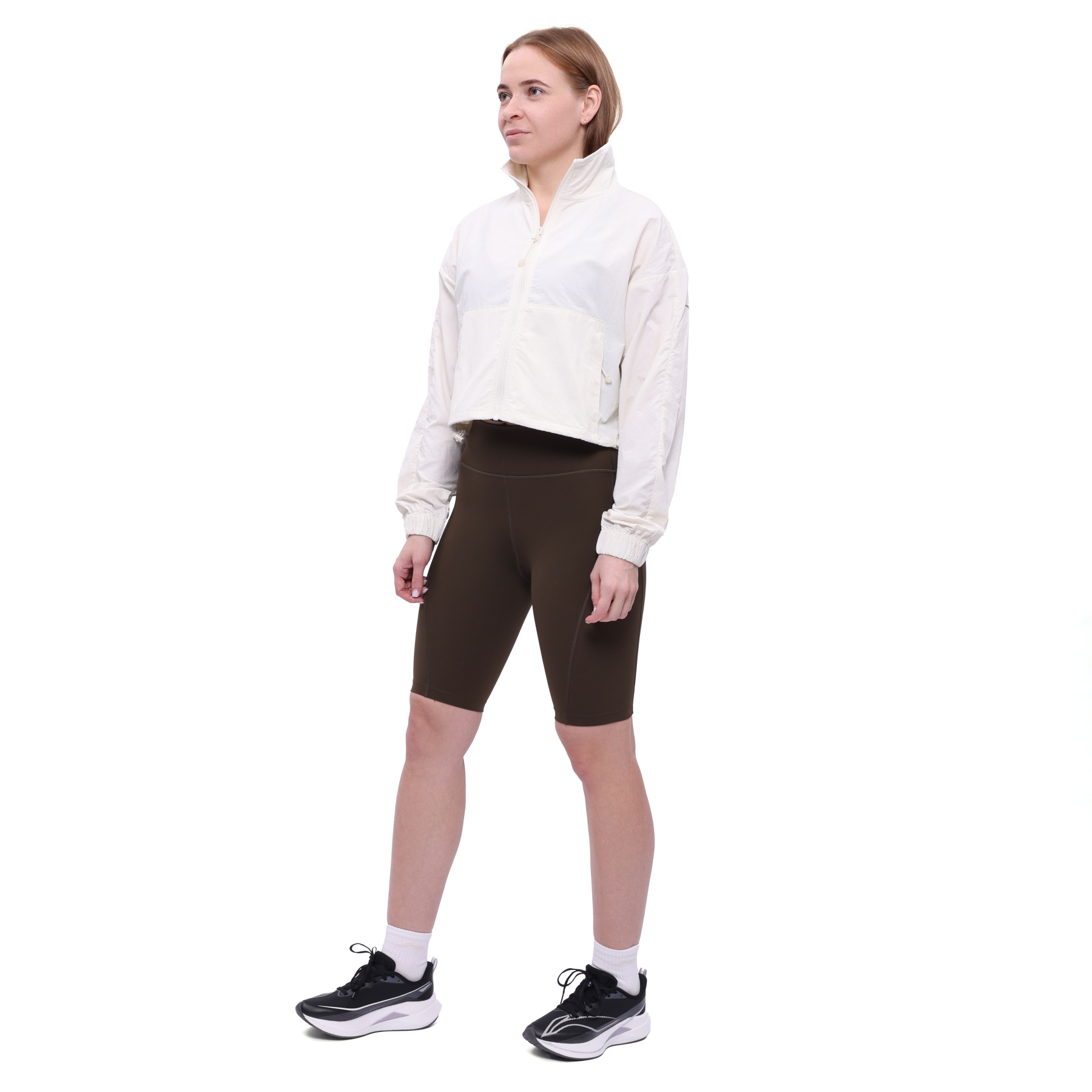 AJDV374-1 Куртка Yoga Молочный